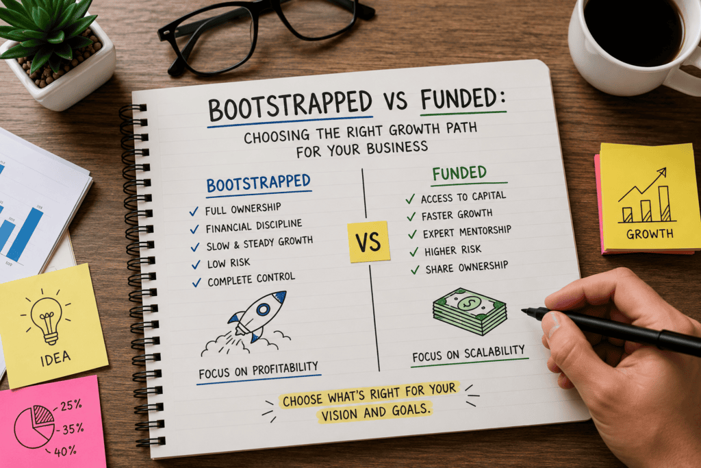 Bootstrapped vs Funded