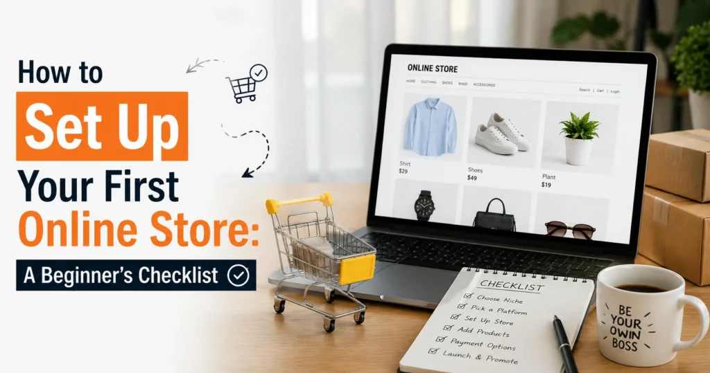 How to Set Up Your First Online Store: A Beginner's Checklist