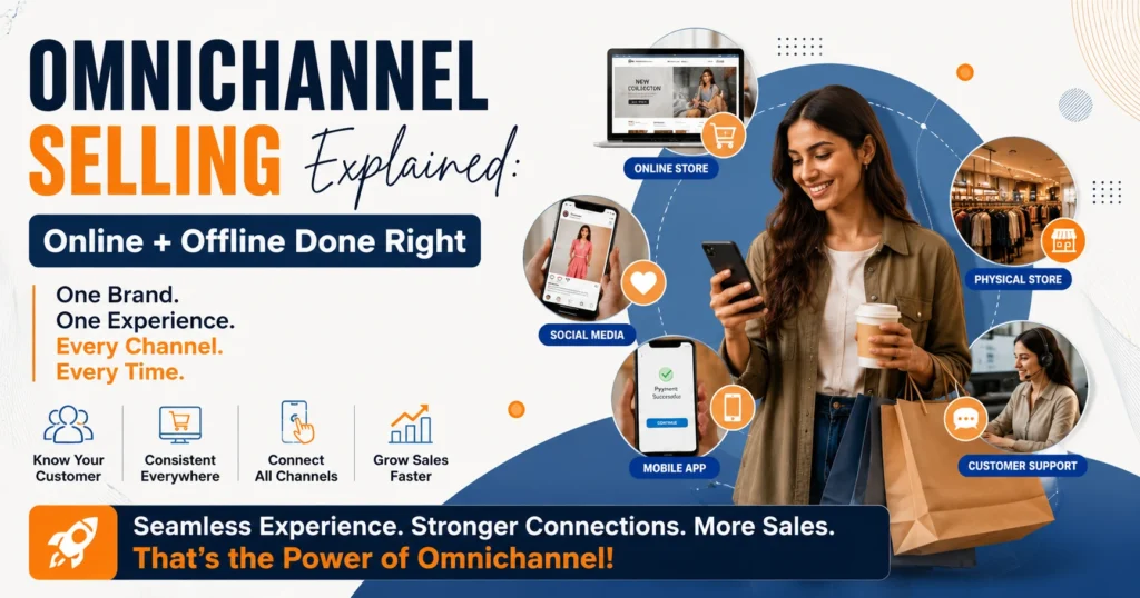 Omnichannel Selling Explained: Online + Offline Done Right
