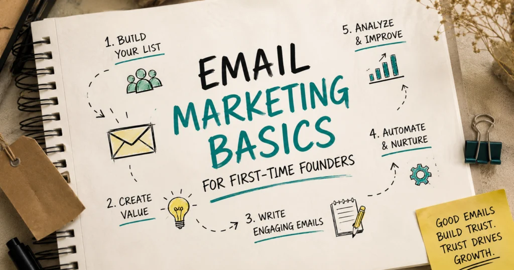 Email Marketing Basics for First-Time Founders