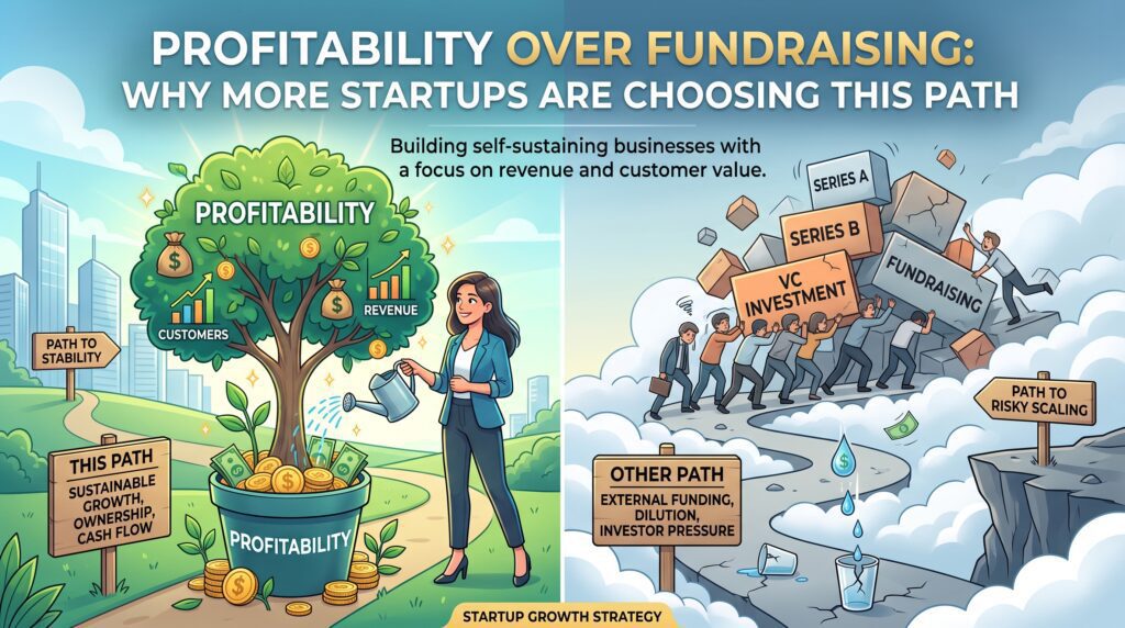 Profitability Over Fundraising
